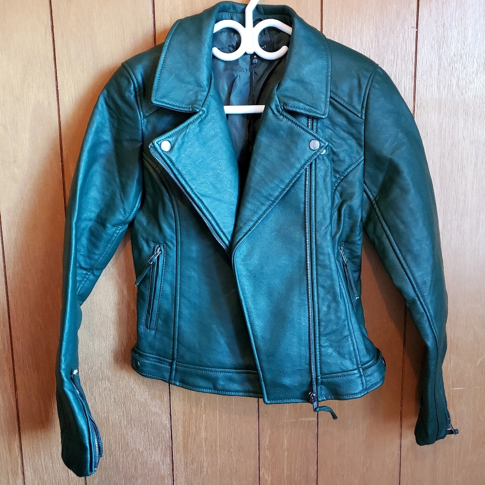 Romeo & Juliet Couture Faux Leather Jacket - Picture 2 of 8